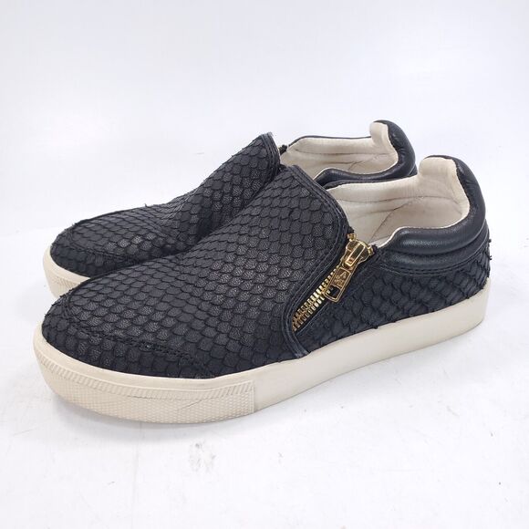 Ash Intense Casual Walking Slip On Shoe Womens Size 7 37 Black White - Picture 1 of 9